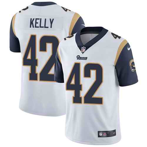 Nike Men & Women & Youth Rams 42 John Kelly White NFL Vapor Untouchable Limited Jersey,We sell and wholesale Nike Men & Women & Youth Rams 42 John Kelly White NFL Vapor Untouchable Limited Jersey on line form chian!